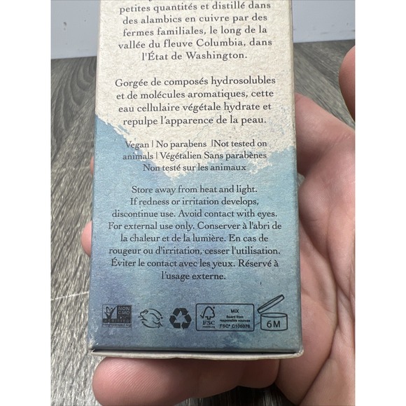 Evanhealy Lavender Copper Distilled Water Hydrate 4oz / 118ml NIB New - Picture 5 of 6